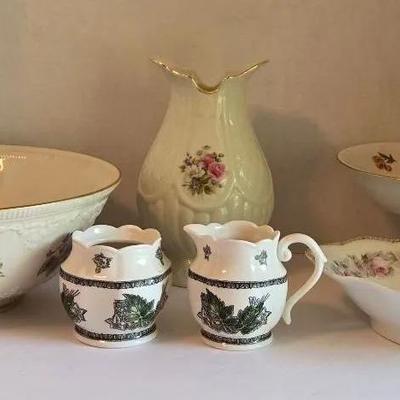 Lenox Constitution Bowl & Other Floral China