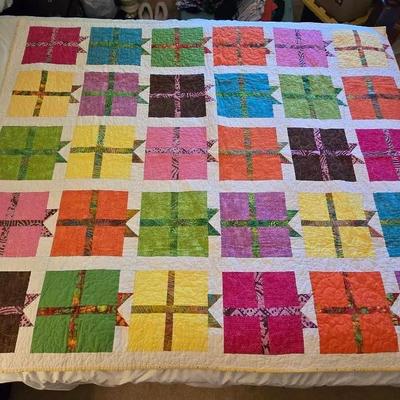Hand Made Batik Quilt