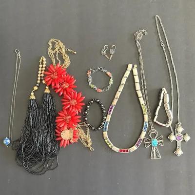 Mix Lot Of Necklaces and Bracelet