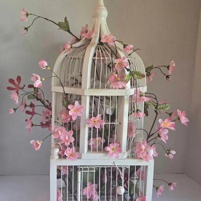 Decorative Wood Bird Cage