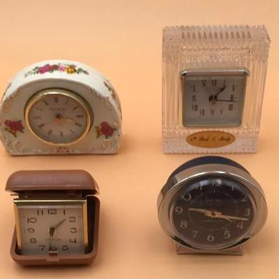 Lot Of Four Clocks (please see Description)