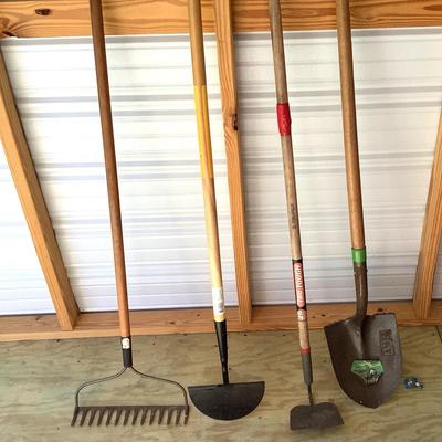 Set Of Four Gardening Tools