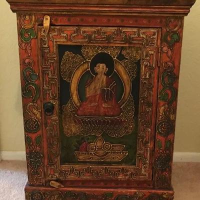 Tibetan Small Cabinet (World Market)
