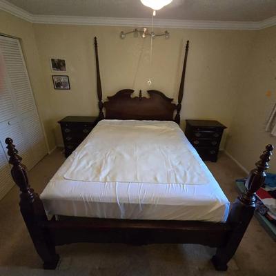 Kincaid Four Poster Bed, Night Stands & Armoire