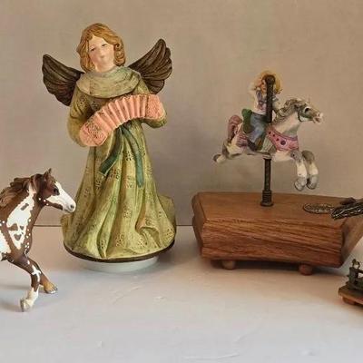 German Black Forest Weather House, Musicals & Other Trinkets