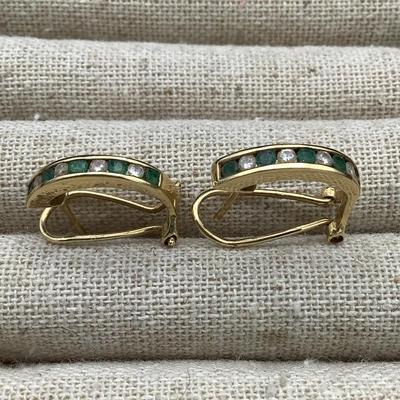 14K Gold Earrings - 3 Grams