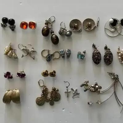 29 Pairs Of Earrings 
