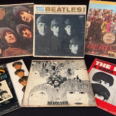 The Beatles - Six Albums Including Meet The Beatles - The First Album