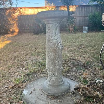 Concrete Pedestal Base