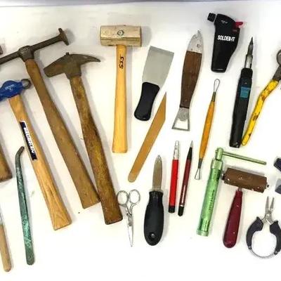 Assorted Hand Tools  Artist Jewelry Tools