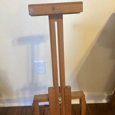 Wood Vintage Foldable Art Easel