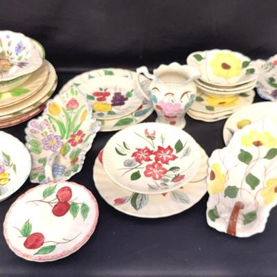 Miscellaneous Pottery Dishes Including Blue Ridge China Made In USA