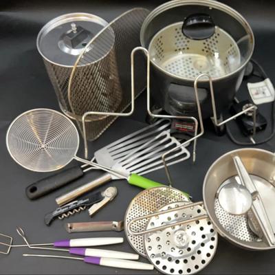 Presto Deep Fryer with Accessories and Parts