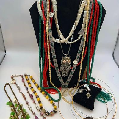 Handmade Necklaces, Chokers, And Earrings