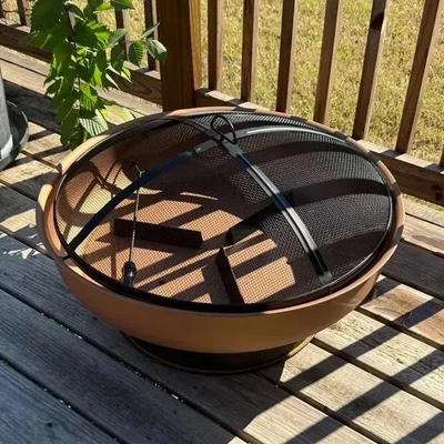 Fire Pit With Outdoor Cover