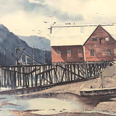Old Salmon Cannery by N. Taylor Stonington
