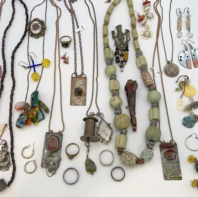 Handmade Necklaces, Earrings, Pendants, Rings