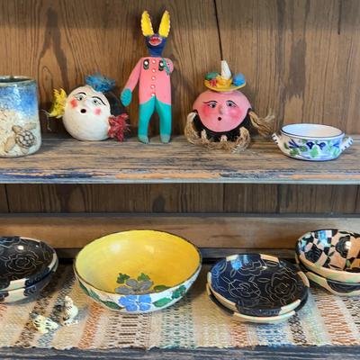 Assorted Decorative Items from Mexico