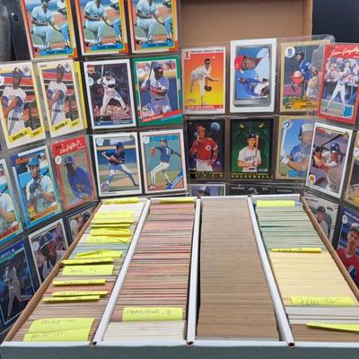 Large Selection of Baseball Trading Cards (Pro Set, Score, Fleer, Upper Deck, Donruss)