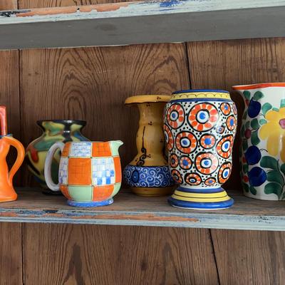 Assorted Vases And Pitchers