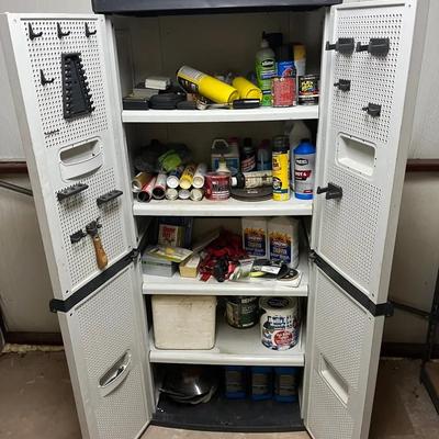 Full Plastic Shop Cabinet