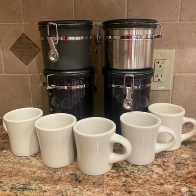 Coffee Storage & Mugs
