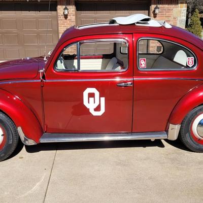 1957 Fully Restored OU VW Ragtop/oval Windo Volkswagen Bug