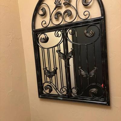 Black Wall Mirror