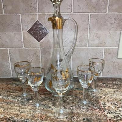 Decanter & Glasses