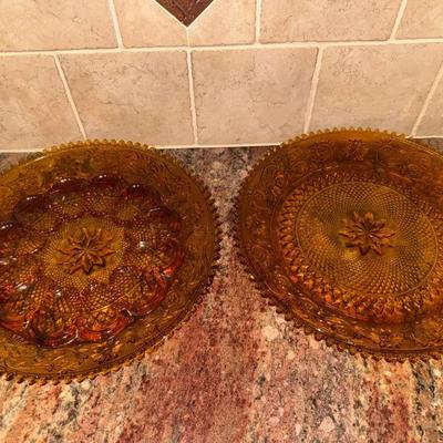 Indiana Glass Egg And Plate