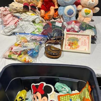 Vintage Toys-Dolls, Care Bears, Strawberry Shortcake & Much More Mystery Lot