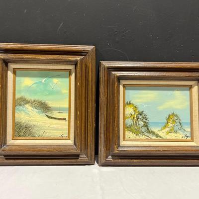 Original Seascape Oil Paintings By W. Reynold