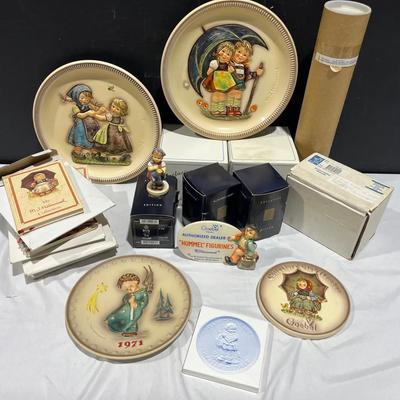 Goebel Authorized Dealer Hummel Figurines, Posters, Collectors Books Mystery Lot