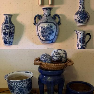 Blue And White Porcelain Decor