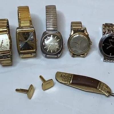 Men’s Watches & Vintage Thai Pocket Knife