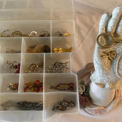 Earring Lot and Display 