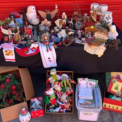 Christmas Décor Collection Featuring Manger Scenes and Ornaments
