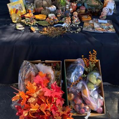 Thanksgiving & Fall Décor Collection with Hallmark and Partylite Candle Holders