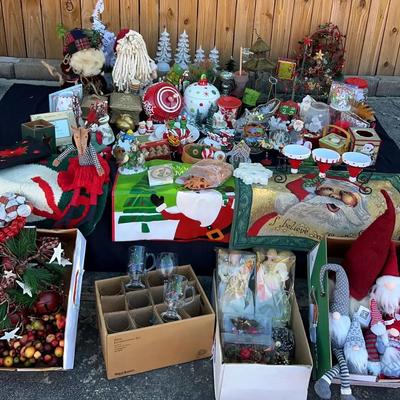 Christmas Décor Featuring Hummel and Charming Tails Collectibles