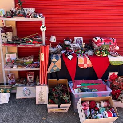 Christmas Wrapping Paper, Ribbons, and Holiday Décor Collection