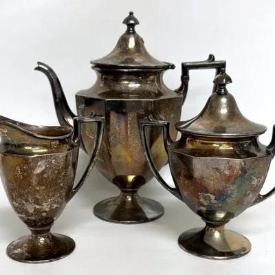“H.M.C Sheffield” Victorian Tea Set