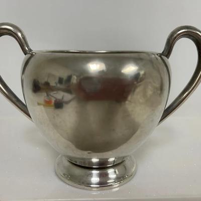 “Fisher” Sterling Silver Sugar Bowl