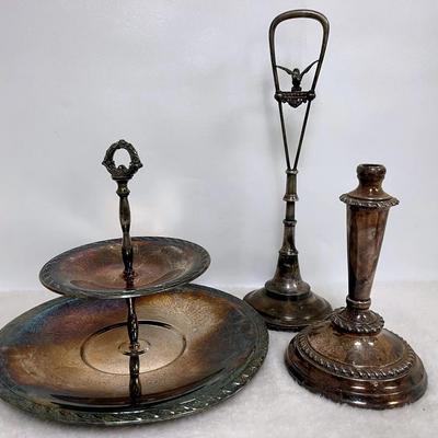 Vintage Silver-Plate Serving and Decor Items