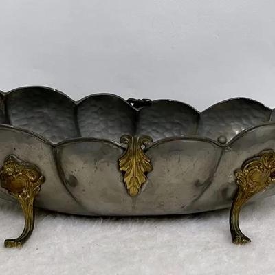 Vintage Italian “Peltro” Pewter Bowl