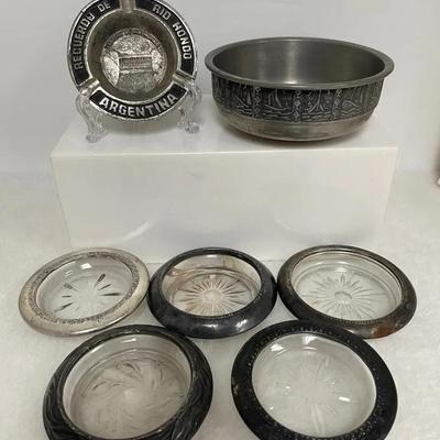 Pewter Home Decor, Vintage Ashtrays and More