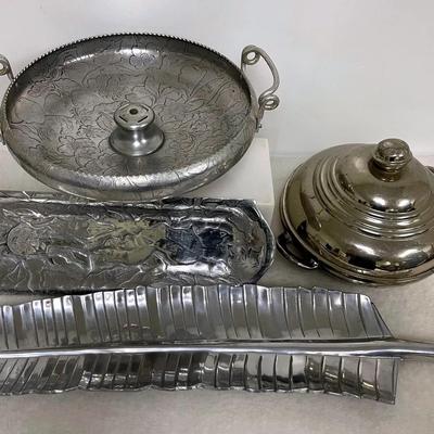 “Wilton Armetale” and More Serving Dishes