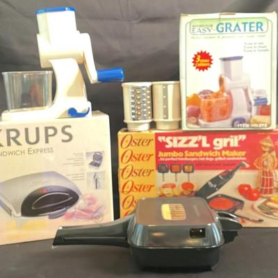 Krups Sandwich Express, Oyster Grill, And More