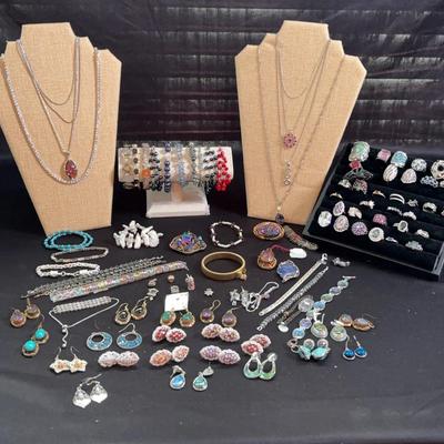 Colorful Costume Jewelry