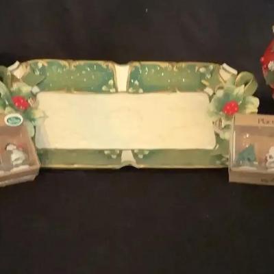 Holiday Decor: Candlesticks and Tray