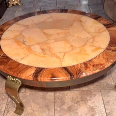 Round Marble Coffee Table